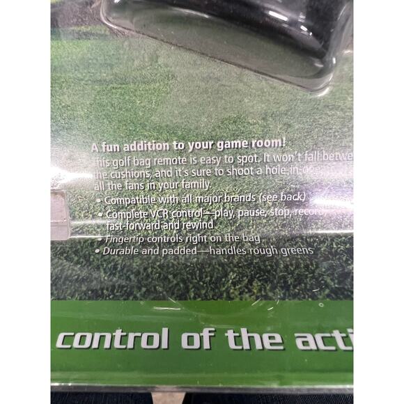 Radioshack 3 in 1 Universal Remote Control Golf Bag Golfer 15-2127 - Picture 6 of 7